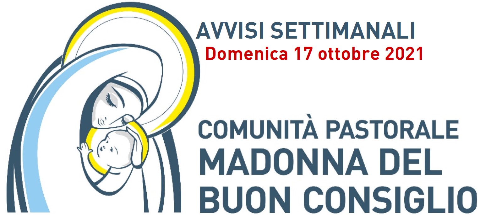 Avvisi settimanali_foto link 2021.10.17