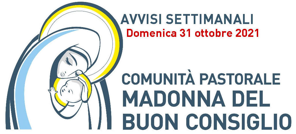 Avvisi settimanali_foto link 2021.10.31